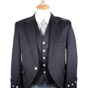 Argyle Jacket and Vest. Made in Glasgow, Scotland. Scottish Treasures