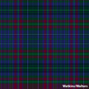 Watkins, Walters Welsh Tartan. Scottish Treasures