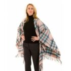 Diana Rose Memorial Tartan, lambswool serape. Made in Scotland. Scottish Treasures