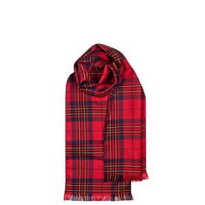 Tartan scarf available in over 500 options. Made in Scotland. Scottish Treasures