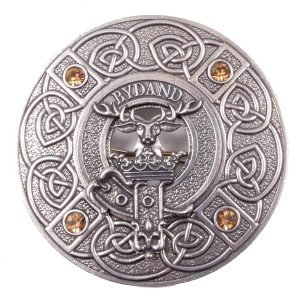 Scottish Clan Saltire Large Plaid brooch, pewter. Hand made in Scotland. Scottish Treasures