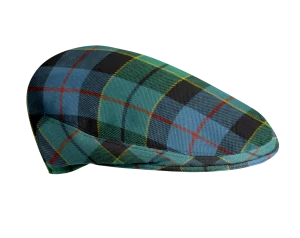 Clan Logan Society tartan flat cap. Made in Scotland. Scottish Treasures