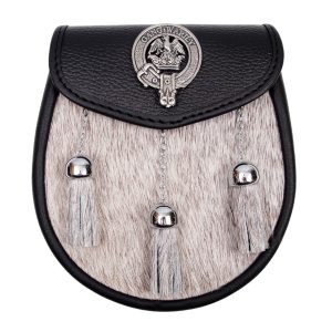Semi-Dress Scottish Clan Crest Sporran